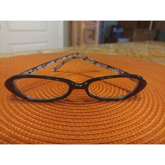Kate Spade New York CARA Eyeglasses Frames 51[]16-135MM Italy Black / Pearl - Picture 10 of 11